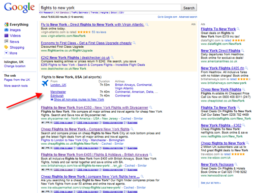 Fancy Hub palm Greenlight Digital: Google Flights Search has taken off and will fly high